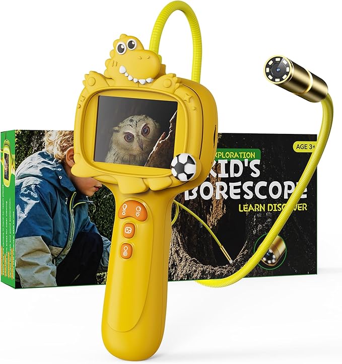 Borescope Camera for Kids, STEM Science Toy for 3+ Years Boys Girls by KidsBorescope