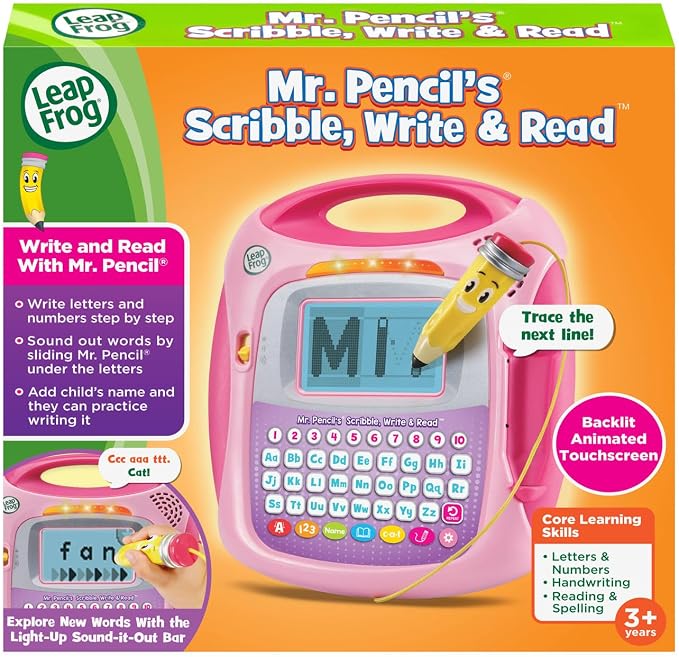 LeapFrog Mr Pencil's Scribble, Write and Read, Pink - Image 7