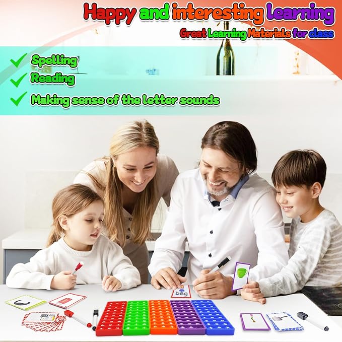 CVC Word Games, Sensory Toy to Learn and Spell - Image 8