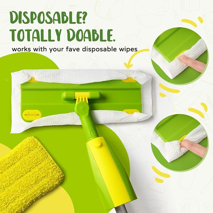 Toddler Spray Mop-Montessori Toys Mini Size Cleaning Mini Mop that Really Spray -Kid Pretend Play Toys Gift for Toddlers Girls Boys - Image 8
