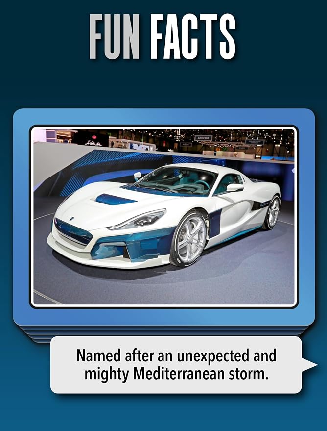 SMART CARDS Cars, Gift, Stocking Stuffer, Travel Game, 7 Games in 1, Pairs, Snap, Trumps, Rummy, Memory Quiz, Learn Facts, Age 5+, 1-8 Players - Image 9