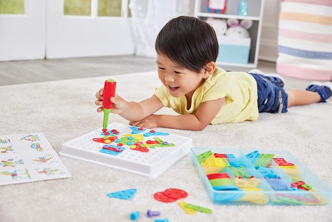 Kidoozie Create & Construct Building Kit, S.T.E.A.M Mosaic Art Activity for Children Ages 3+ - Image 13