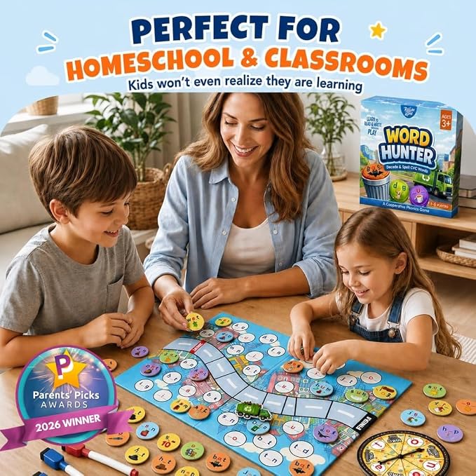 CVC Word Games for Kindergarten, Sight Words & Phonics - Image 4