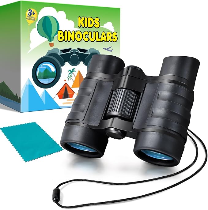 Binoculars for Kids, Kids Binoculars for 3-12 Boys Girls, Outdoor Toys by YOPINSAND