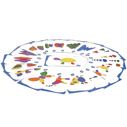 Rainbow Pebbles, Set of 36, Sorting and Stacking Stones - Image 13