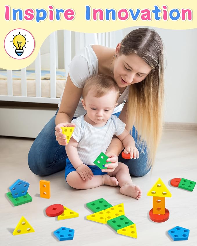 kecristv Montessori Toys for 1 2 Year Old Girl and Boy Birthday Gifts - Image 4