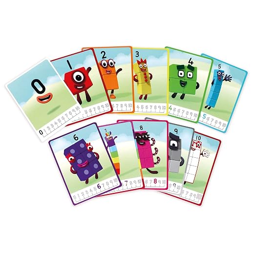 hand2mind MathLink Cubes Numberblocks 1-10 Activity Set, 30 Preschool Learning Activities, Counting Blocks, Linking Cubes, Educational Toys for Kids, Number Games, Math Manipulatives Kindergarten - Image 6