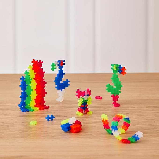 PLUS PLUS Learn to Build, Basic Mix - 400 Piece Building Block Set - Image 5