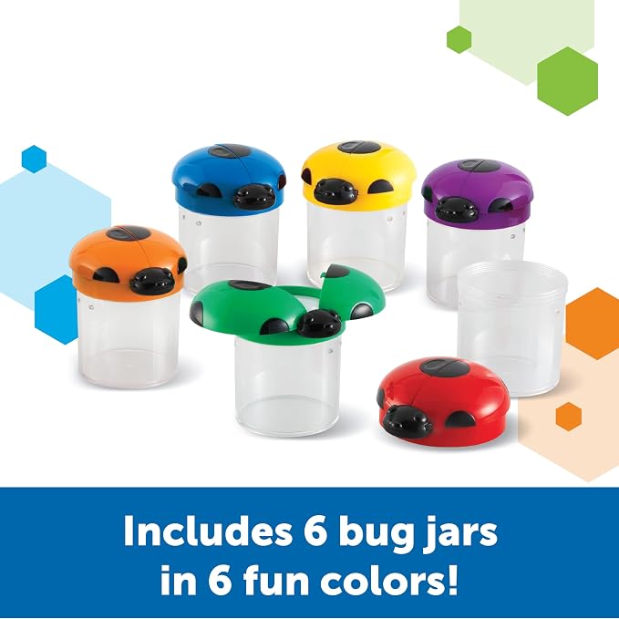 Learning Resources Primary Science Big View Bug Jars - Image 3