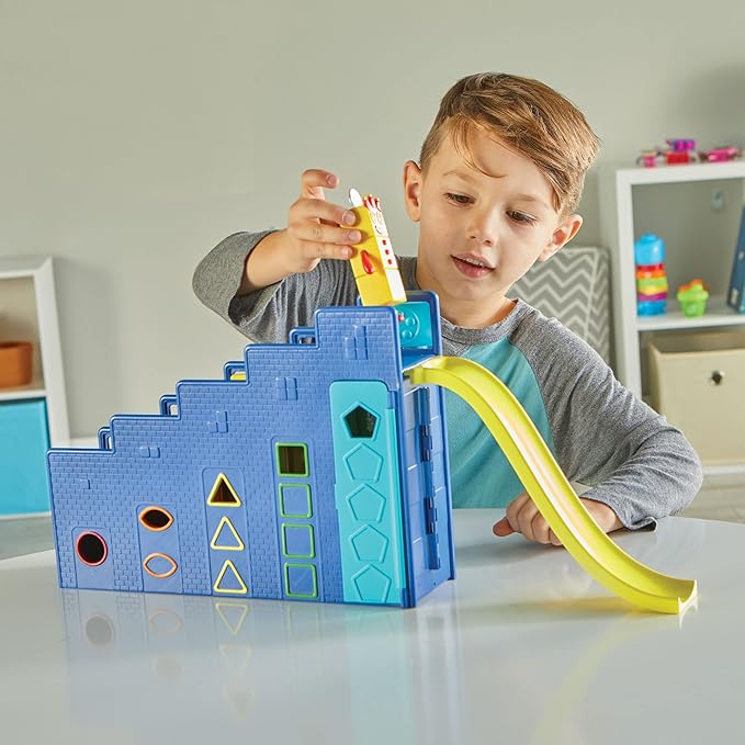 hand2mind Step Squad Mission Headquarters Playset - TV Show Action Figure Playset with 11 Accessories, Counting and Number Toys, for Toddlers and Kids Ages 3, 4, 5, 6, 7