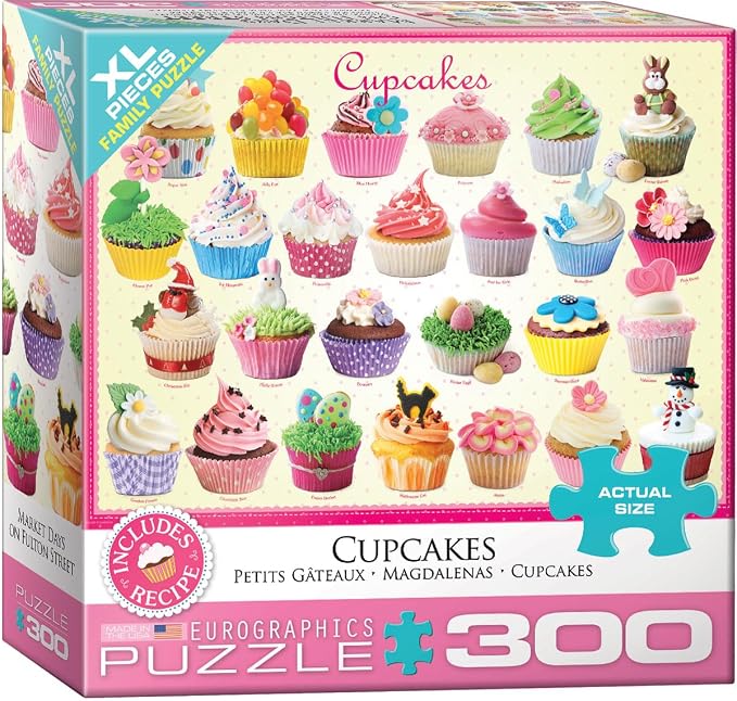 Cupcakes Puzzle, 300-Piece by EuroGraphics
