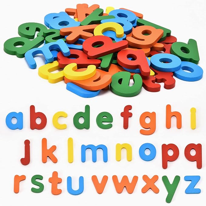 Atoylink Wooden Spell Learning Toys for 2 3 4 5 Year Old Kids Match Letter Spelling Game Board & Letters & Box, CVC Word Builder Toddler Educational Toy Kindergarten Preschool Learning Activities - Image 4