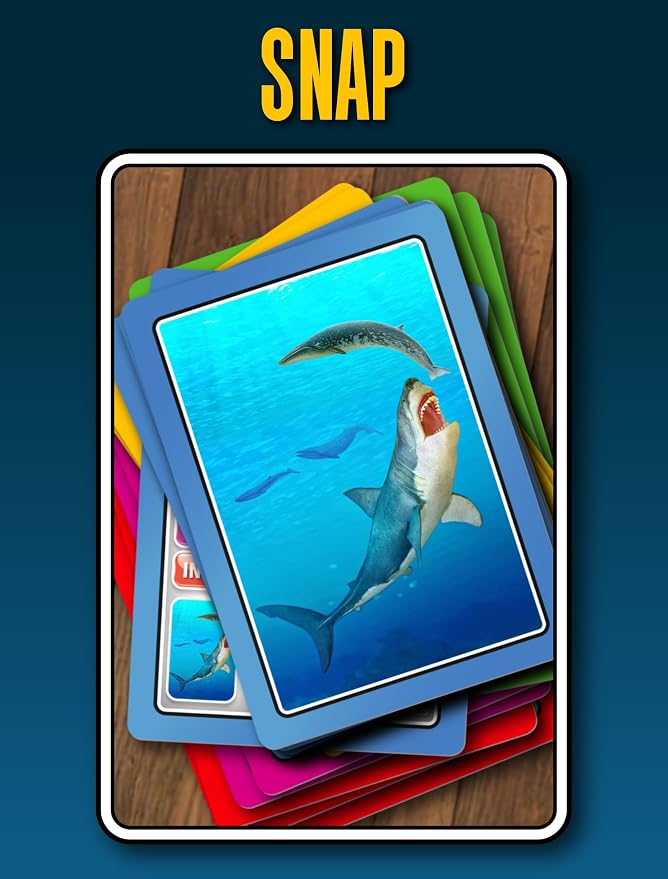 SMART CARDS DINOSAURS Card Game - Matching Pairs, Snap, Trumps, Rummy, Happy Families (7 Games To Play) | Travel Game, Gift, Stocking Stuffer | for Adults, Kids, Boys, Girls | Age 5+, 1-8 Players - Image 6