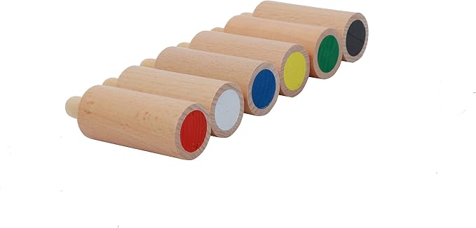 Adena Montessori Pressure Cylinders Elementary Montessori Materials for 3 Year Old - Image 2