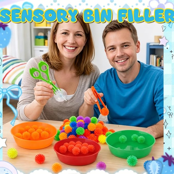 Bbiamsleep 136 Pcs Sensory Bin Filler Fine Motor Skills Sensory Bin Items - Image 5