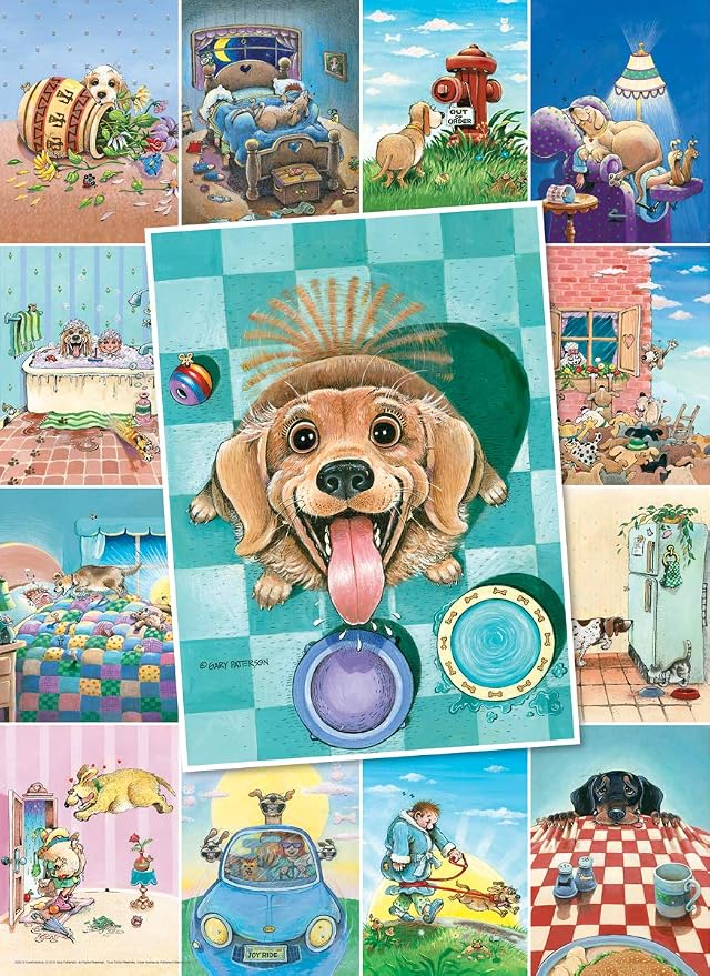 EuroGraphics (EURHR Dog's Life by Gary Patterson 500Piece Puzzle 500Piece Jigsaw Puzzle, 8500-5365 - Image 2