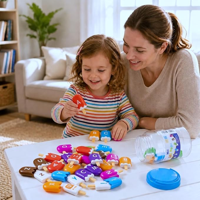 ABC Popsicles – Alphabet Learning Toys for Matching Game - Image 2