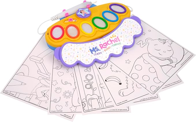 Crayola Ms Rachel Color Wonder Magic Light Brush, Mess Free Coloring Toy 3+ - Image 2