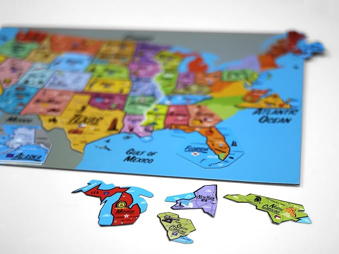 ATA-BOY Ata-Boy U.S.A Magnetic Map - Image 3