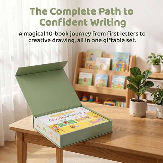 Ddaowanx Magic Grooved Writing Practice for Kids Ages 3-8,Kindergarten Book - Image 3