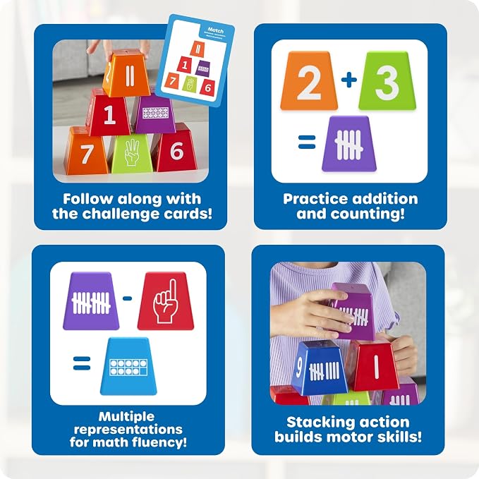 Learning Resources Number Stackers - Image 7