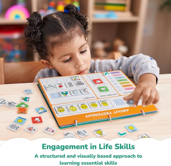 CHEFAN Kids Calendar for Learning,My First Daily Calendar for Kids,All About Today Board,Days of The Week Calendar for Kids,Preschool Classroom Calendar Circle Time Calendar-Today, Monthly and Weather - Image 4