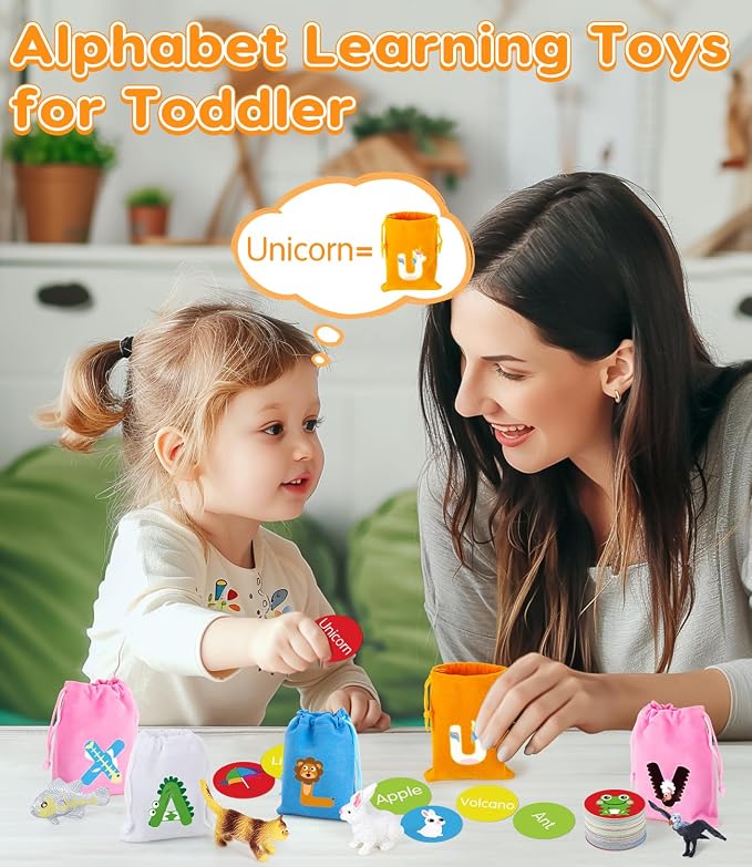 Alphabet Learning Toys for Toddlers, Word Work Small Group Set - Image 5