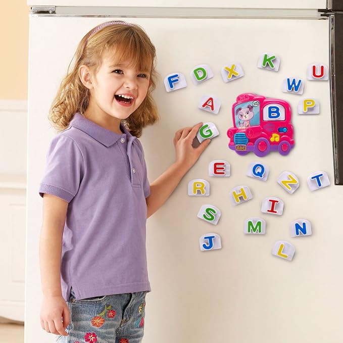 LeapFrog Fridge Phonics Magnetic Letter Set, Pink - Image 6