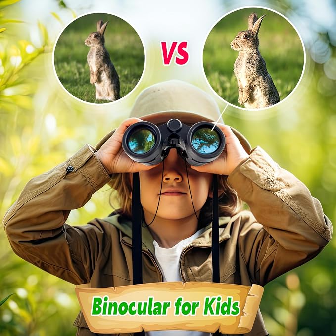 Binoculars for Kids, Kids Binoculars for 3-12 Boys Girls, Outdoor Toys - Image 6