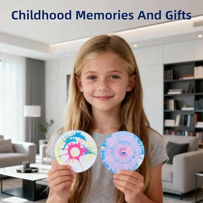 Make It Super Paint Spin Art Machine for Kids, Arts & Crafts Spinner Toy Kit, Birthday & Christmas Gift for Boys & Girls Ages 6-12 Year Old