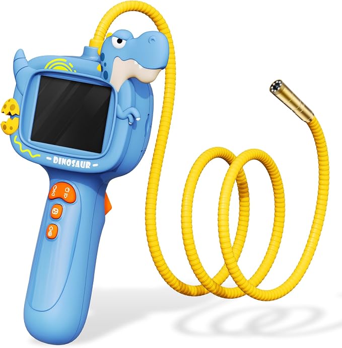 Kids Endoscope Borescope Toys, Snake Scope Camera with Light for Kids, Outdoor Exploration STEM Science Educational Toy Gifts for 4 5 6 7 8 9 10 Year Old Boys Girls by FOAMORE