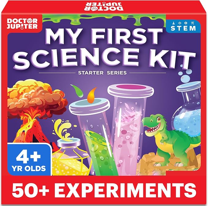Doctor Jupiter My First Science Experiments Kit for Kids Ages 4+ by DoctorJupiter