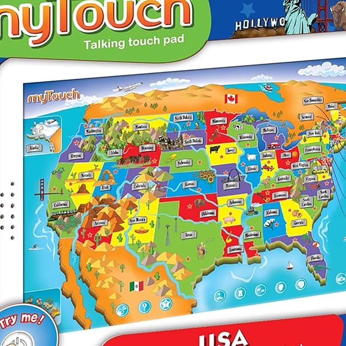 Zanzoon myTouch USA Map Game - 1000 Facts, States & Capitals - Image 9