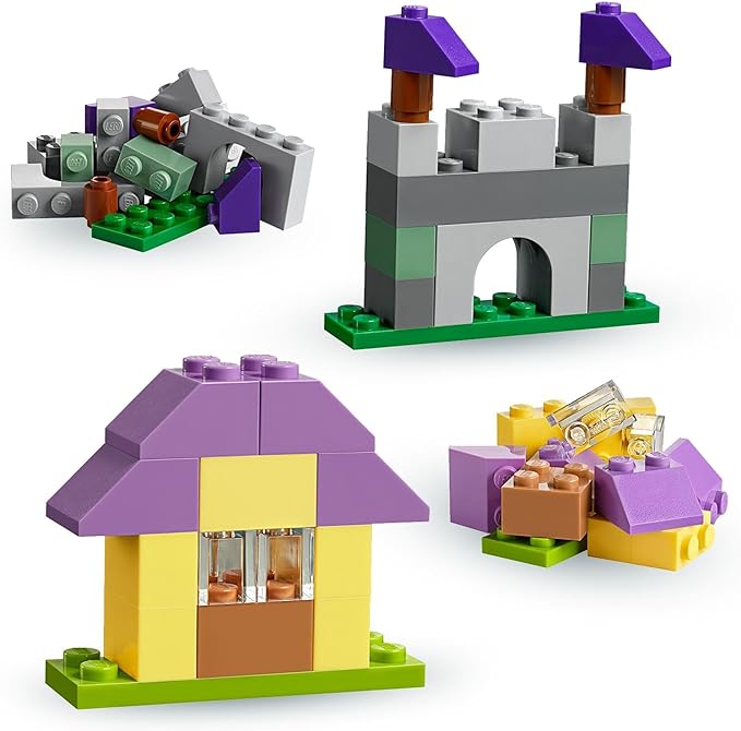 LEGO Classic Creative Suitcase 10713 - Includes Sorting Storage Organizer Case with Fun Colorful Building Bricks, Preschool Learning Toy for Kids, Boys and Girls Ages 4 Years Old and Up - Image 5