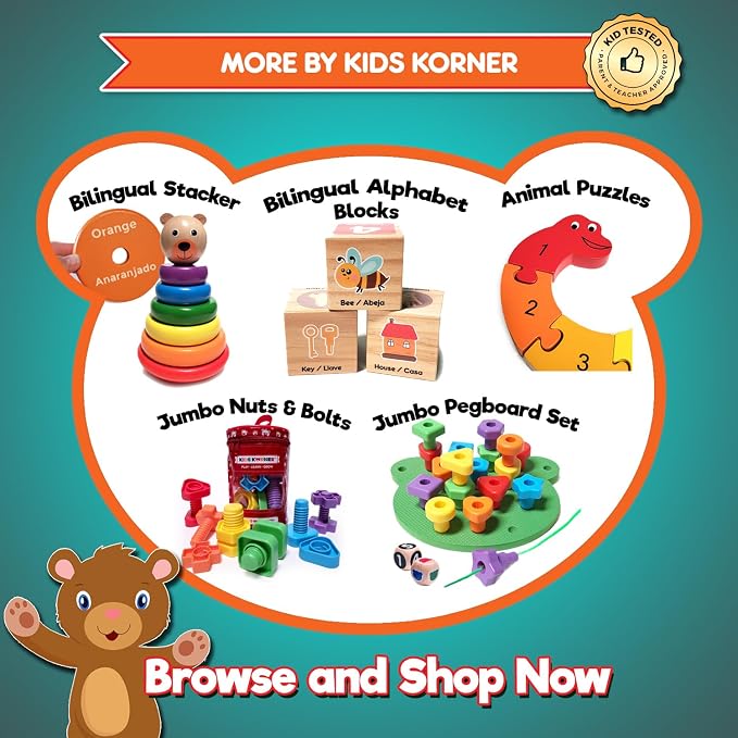 Cute & Cuddly Counting Bears with Dice - Sort, Count, Match & Play 60pc - Image 9