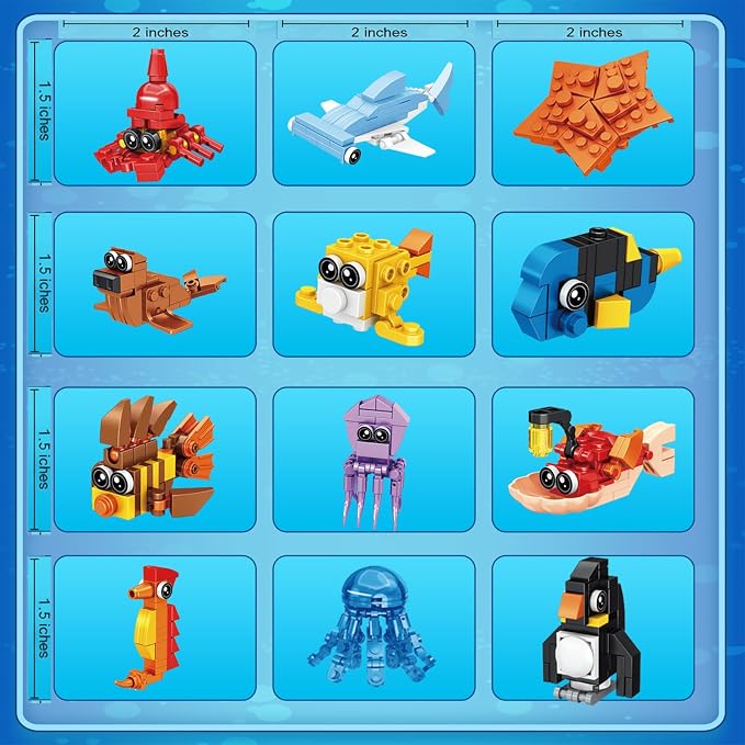 BRICHBROW 24 Pack Mini Building Block Sets Party Favors for Kids - Image 8