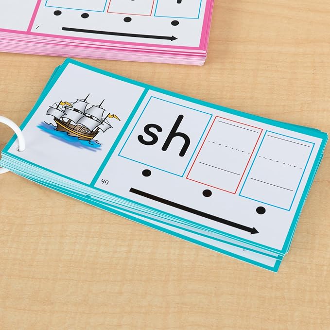 Really Good Stuff Tap and Write Blends and Digraphs - 124 Cards - Image 6