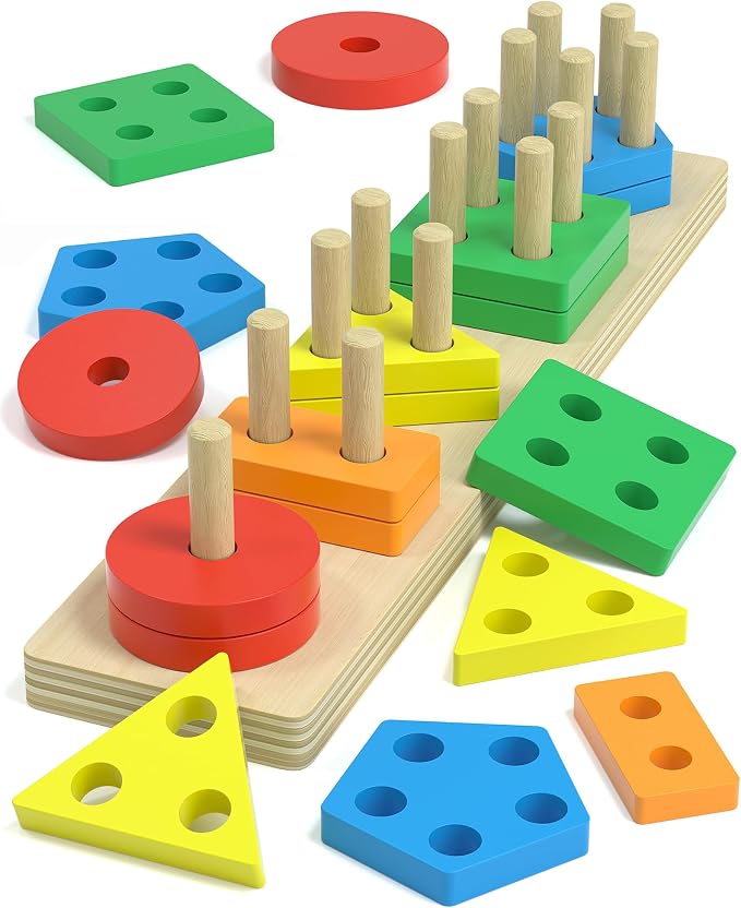 kecristv Montessori Toys for 1 2 Year Old Girl and Boy Birthday Gifts by kecristv