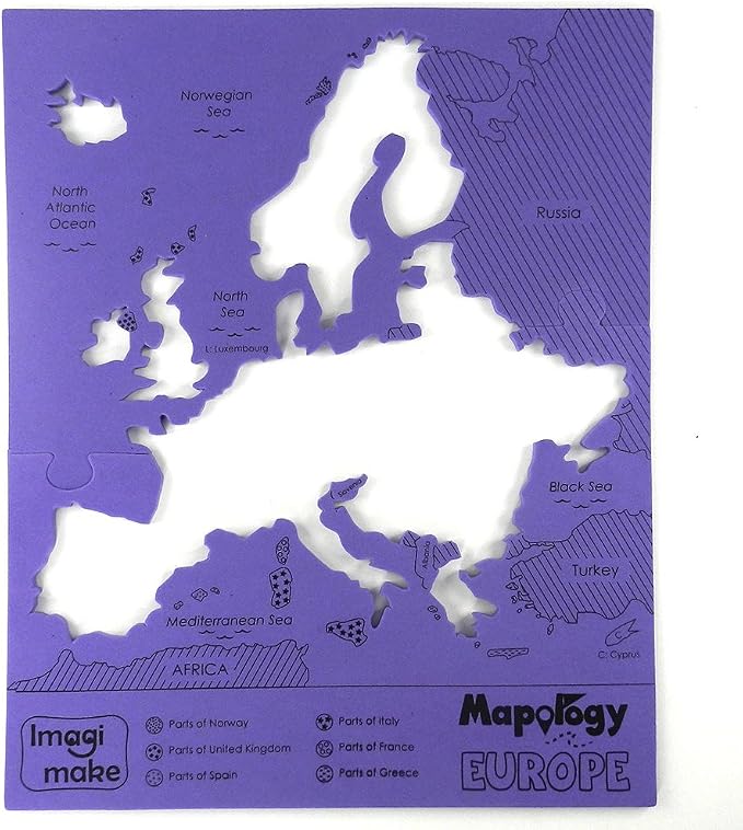 Imagimake Mapology Europe Map Puzzle, Learn Europe Geography, Ages 4+ - Image 3