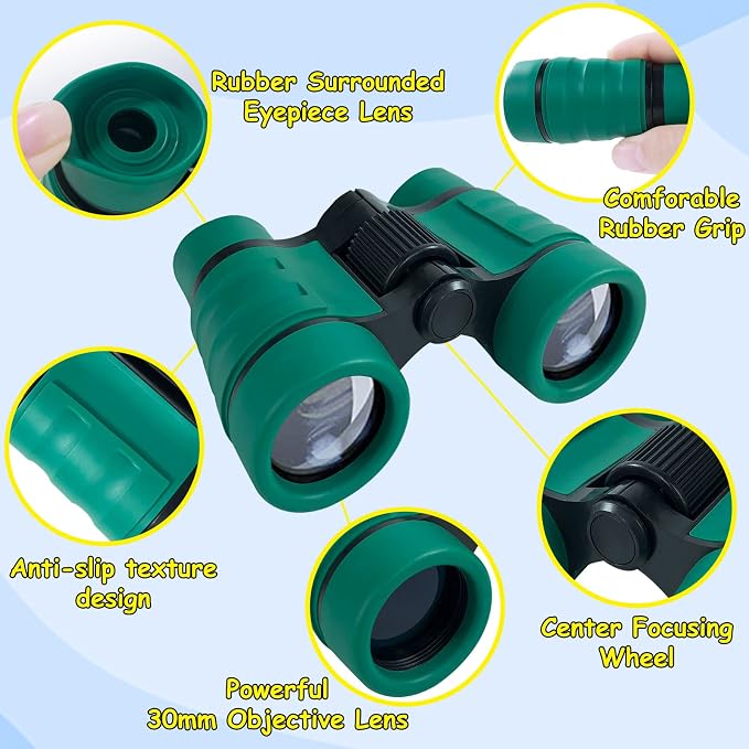 ESSENSON Kids Explorer Kit - Adventure Kit for Kids, Outdoor Explorer Kit with Binoculars, Summer Outdoor Toys for Kids Ages 4-8 - Image 3
