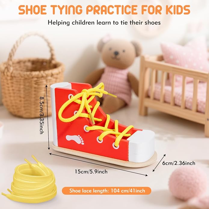 Shoe Tying Practice for Kids - Image 2