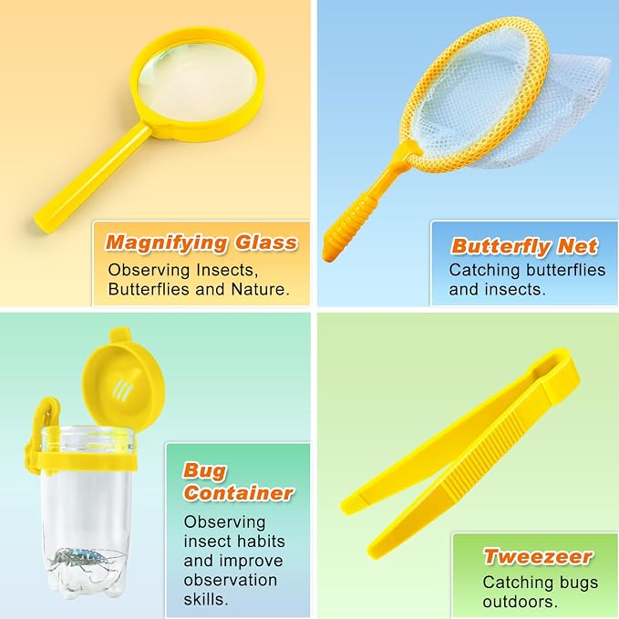 YOPINSAND Kids Explorer Kit & Bug Catcher Kit, Kids Outdoor Exploration Set - Image 4