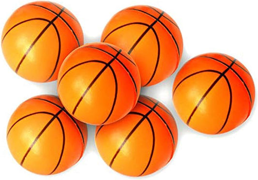 Basketball Stress Balls 24 Pack 2.5 Inch Mini Pressure Relieving by Wang-Data