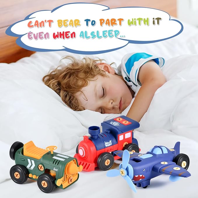 STEM Take Apart Toys for Boys Age 3-5 – Electric Building Toys Car with Motor & Drill | Educational Construction Set for Preschool, Kindergarten | Best Birthday Gift for Kids 4-8 - Image 6