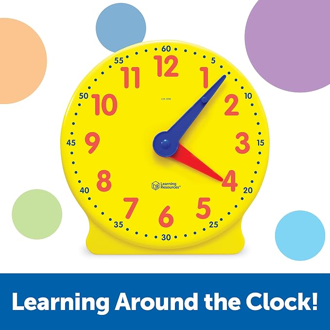 Learning Resources Big Time Demonstration Clock - Image 2