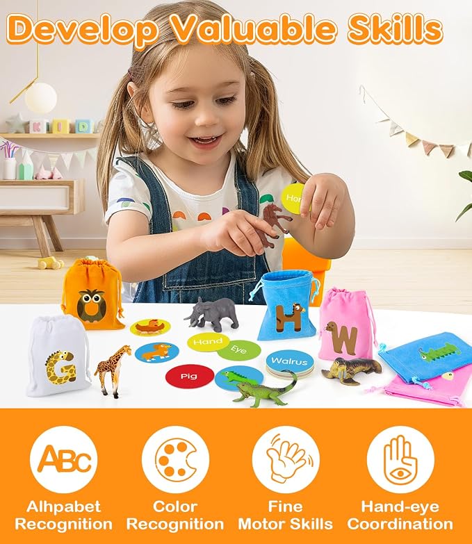 Alphabet Learning Toys for Toddlers, Word Work Small Group Set - Image 4