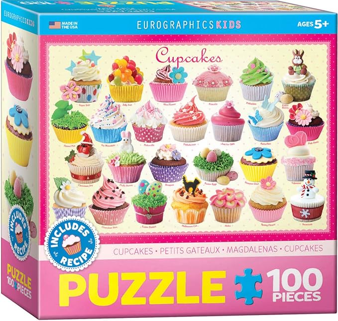 Eurographics Cupcakes Puzzle, 100-Piece by EuroGraphics