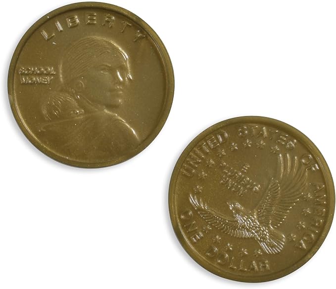 Learning Advantage Play Dollars - Set of 50 Plastic Coins - Designed and - Image 3