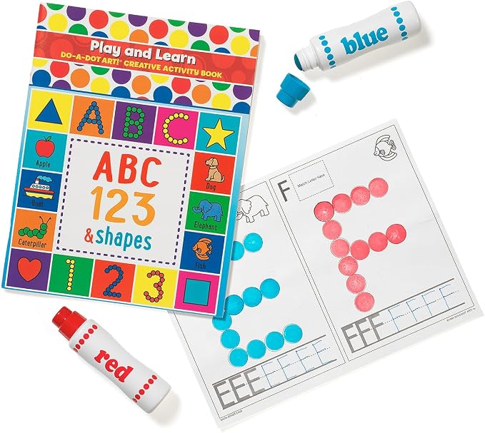 Do A Dot Art! Play and Learn Activity & Coloring Book - Image 5