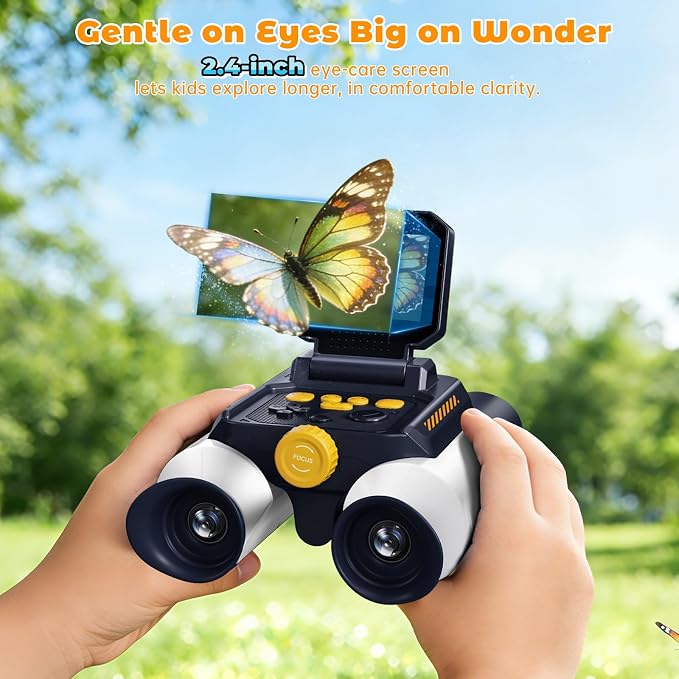 Binoculars for Kids with Night Vision - 48MP FHD Digital Camera Telescope - Image 5